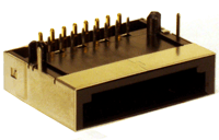 1 x 8 PoweredUSB, PCB Mount Connector